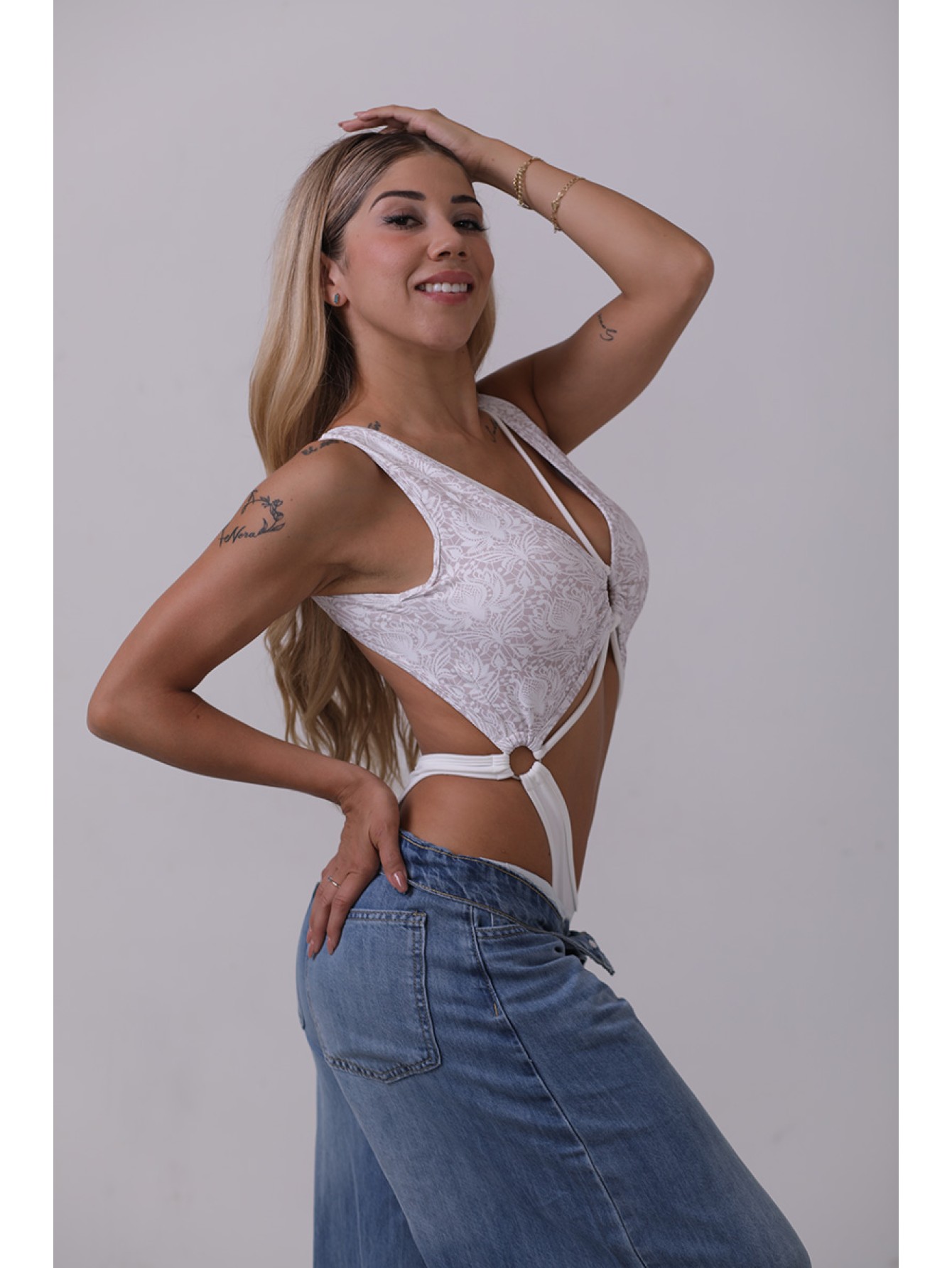 lace glamour bodysuit 