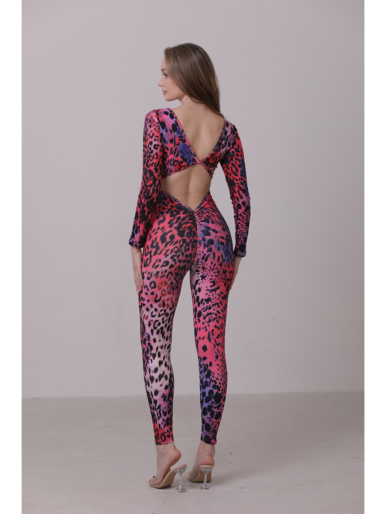 Off shoulder tie up jumpsuit 