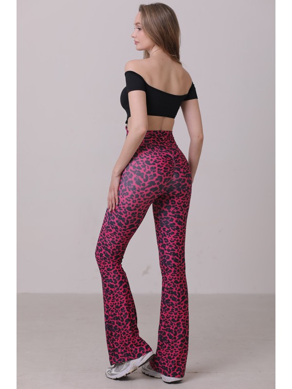 Off shoulder suspender flare jumpsuit 