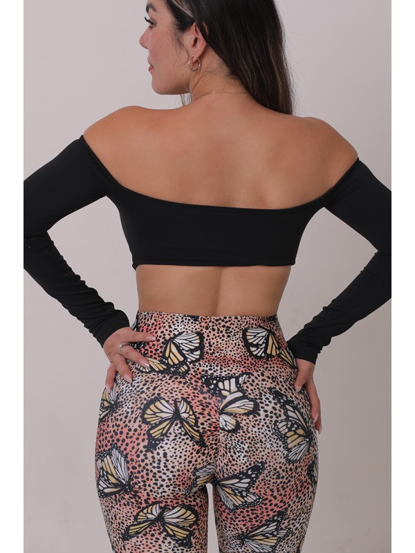 Lafitwear original one - shoulder long - sleeve snap - button bodysuit with built - in bra pads, loops, and fitness - dance - inspired patchwork design