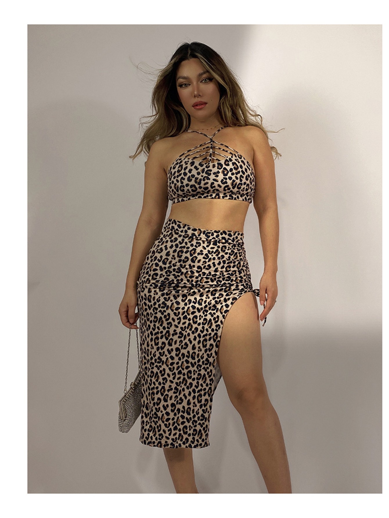 lafitwear knitted chest Bra shockproof sports suit 